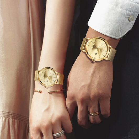 Reloj de Pareja Unisex Cuarzo - Diseño Casual Moderno - Image 17
