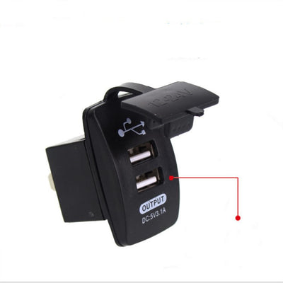 Cargador USB Dual 3.1A para Auto y Moto - Universal - Image 12