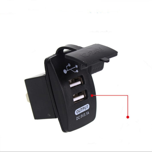 Cargador USB Dual 3.1A para Auto y Moto - Universal - Image 3