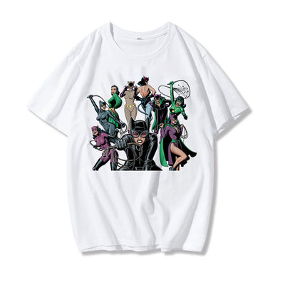 Playera Suelta con Estampado Diablo para Mujer - Image 26