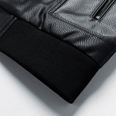 Abrigo de Piel Sintética para Hombre Joven - Chaqueta Otoño Invierno - Image 7