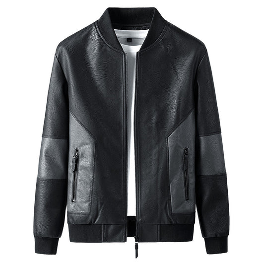 Abrigo de Piel Sintética para Hombre Joven - Chaqueta Otoño Invierno - Image 9