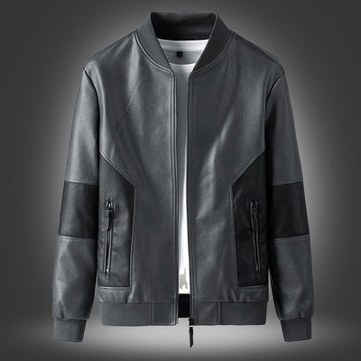 Abrigo de Piel Sintética para Hombre Joven - Chaqueta Otoño Invierno - Image 11