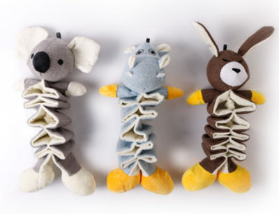 Juguetes de Peluche Suave - Perro, Canguro, Koala e Hipopótamo de Algodón y Lino - Image 4