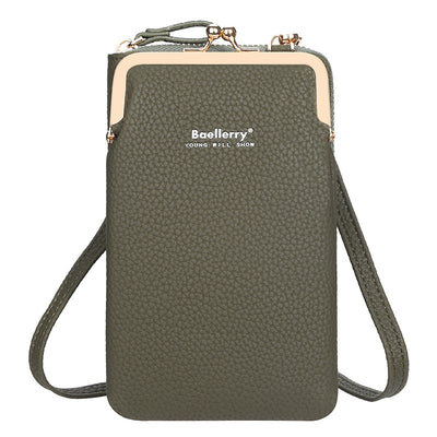 Bolso Bandolera para Mujer con Cierre de Seguridad y Compartimento Billetera - Image 9