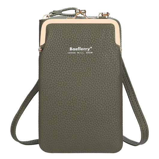 Bolso Bandolera para Mujer con Cierre de Seguridad y Compartimento Billetera - Image 9