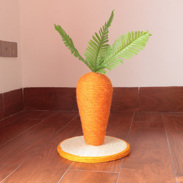 Juguete para Gato Rábano Sisal Bicolor - Diversión Garantizada