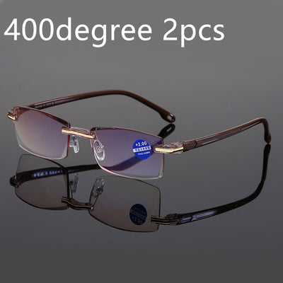 Gafas de Lectura con Borde Tallado en Diamante - Image 14