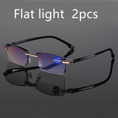 Gafas de Lectura con Borde Tallado en Diamante - Image 11