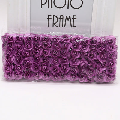 144 Rosas Artificiales Mini 1.5cm - Flores para Manualidades, Coronas y Decoración de Bodas - Image 8