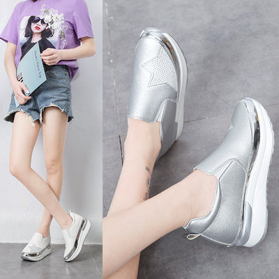 Mocasines Casuales con Tacón Interno y Detalles en Strass para Mujer - Image 11