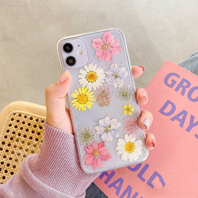 Funda Protectora para Teléfono con Flores Naturales Preservadas - Image 3