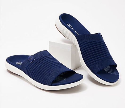 Sandalias Tejidas Volantes Casuales Talla Grande - Image 11