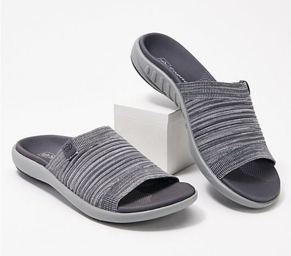 Sandalias Tejidas Volantes Casuales Talla Grande