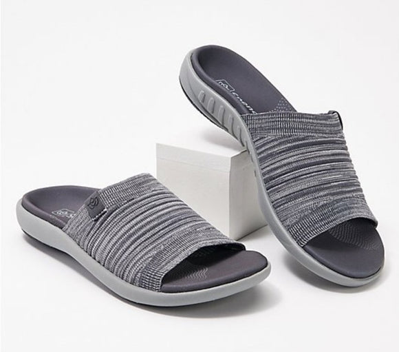 Sandalias Tejidas Volantes Casuales Talla Grande