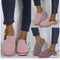 Pantuflas Cómodas de Algodón con Suela Antideslizante - Talla Grande