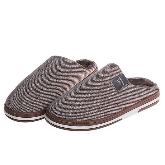 Pantuflas Cómodas de Algodón con Suela Antideslizante - Talla Grande - Image 3