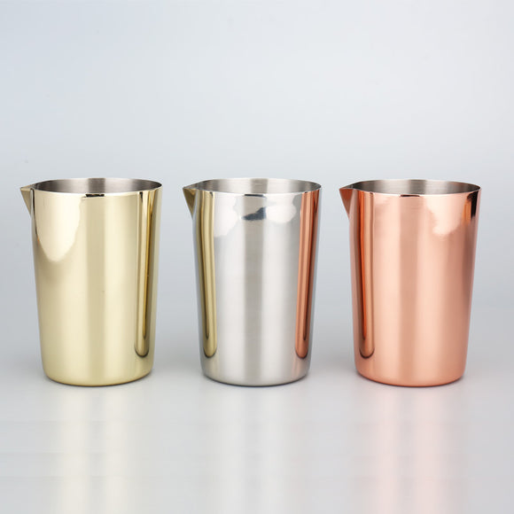 Vaso Profesional de Acero Inoxidable para Mezclar Cócteles