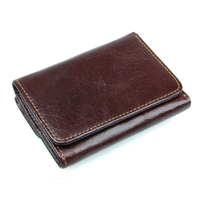Billetera Retro de Cuero con Protección Anti-Escaneo - Image 7