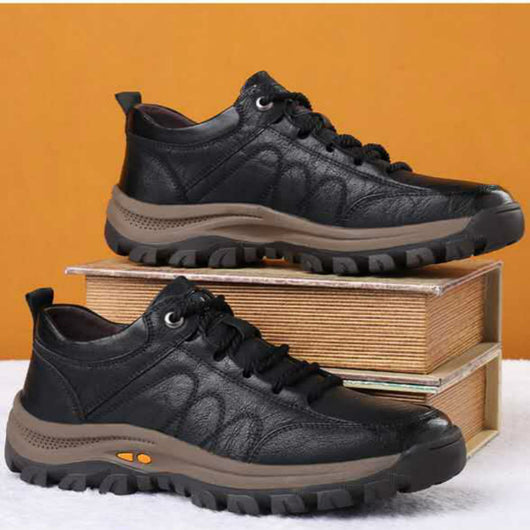 Zapatos de Senderismo en Cuero - Calzado Outdoor Resistente - Image 4