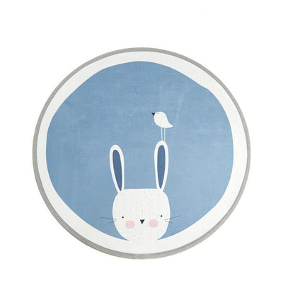 Tapete Infantil Antideslizante con Diseño de Animales - Confortable y Seguro