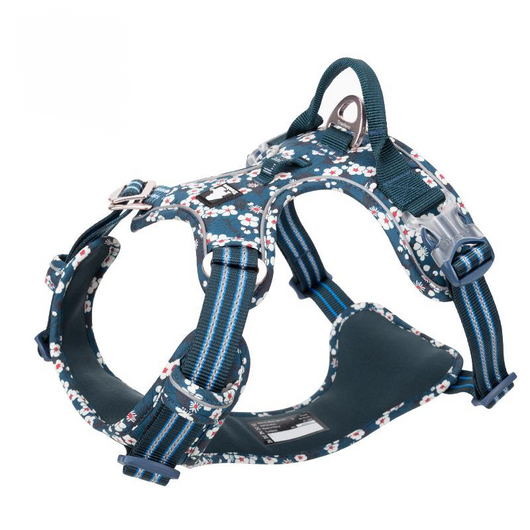 Arnés Pectoral para Perros con Diseño Floral - Tracción Resistente - Image 25