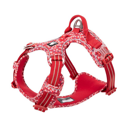 Arnés Pectoral para Perros con Diseño Floral - Tracción Resistente - Image 3