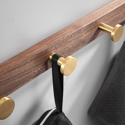 Ganchos de Pared en Nogal Negro con Filas Perforadas - Juego Completo - Image 17