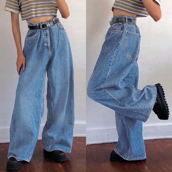 Pantalones Palazzo de Tendencia Europea y Americana