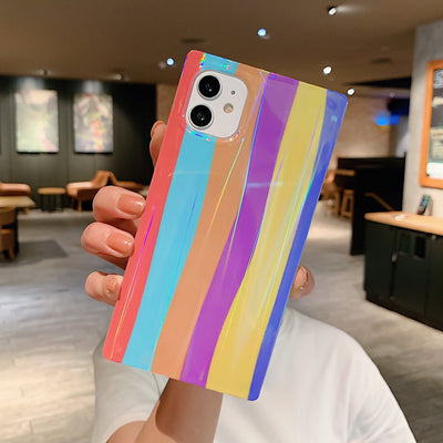 Funda iPhone 12 Arcoíris Compatible Apple - Protección y Estilo