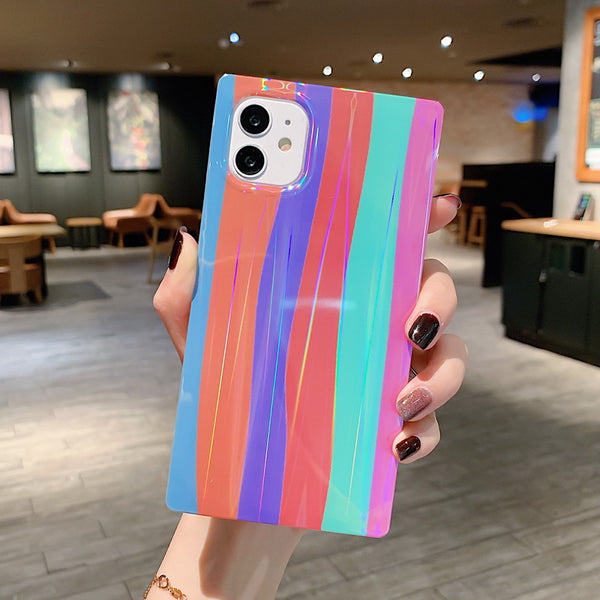 Funda iPhone 12 Arcoíris Compatible Apple - Protección y Estilo