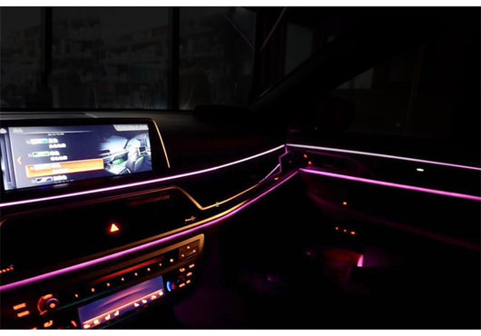 Luz LED Ambiental para Auto con Barra USB para Espacios entre Asientos - Image 9