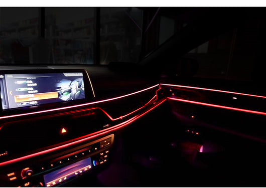 Luz LED Ambiental para Auto con Barra USB para Espacios entre Asientos - Image 10