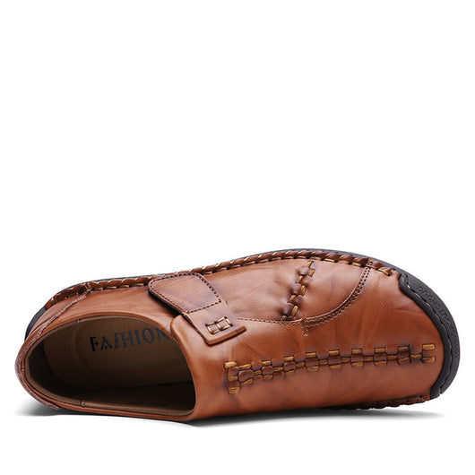 Mocasines de Cuero Talla Grande Leisure - Comodidad sin Compromiso - Image 11