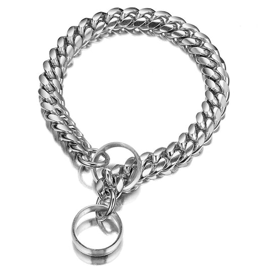 Cadena de Acero Inoxidable y Titanio 14mm para Perros - Sistema P - Image 8
