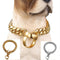 Cadena de Acero Inoxidable y Titanio 14mm para Perros - Sistema P