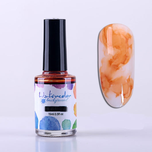Esmalte de Uñas Efecto Humo Degradado con Burbujas y Mármol - Image 18