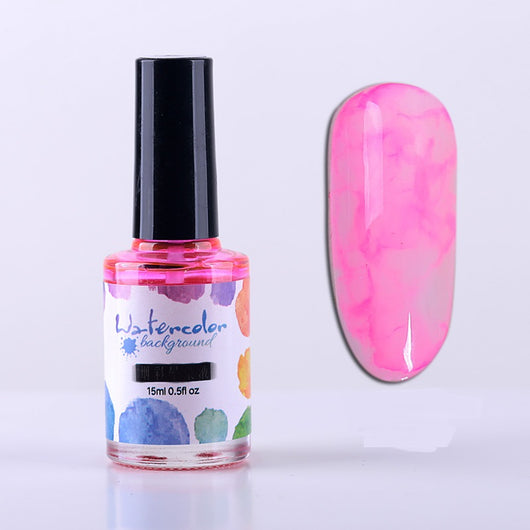 Esmalte de Uñas Efecto Humo Degradado con Burbujas y Mármol - Image 29