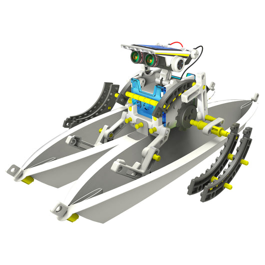 Robot Puzzle Transformable con Energía Solar para Niños - Image 10