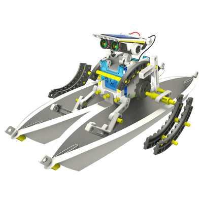 Robot Puzzle Transformable con Energía Solar para Niños - Image 3