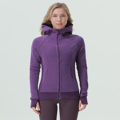 Sudadera Deportiva Full Zip con Forro Polar para Running y Fitness - Image 3