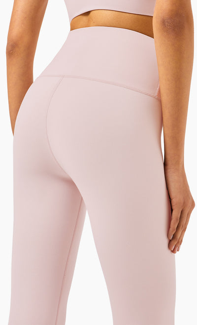 Pantalones Yoga Cintura Alta Ajustados Realce de Caderas Nude - Image 14