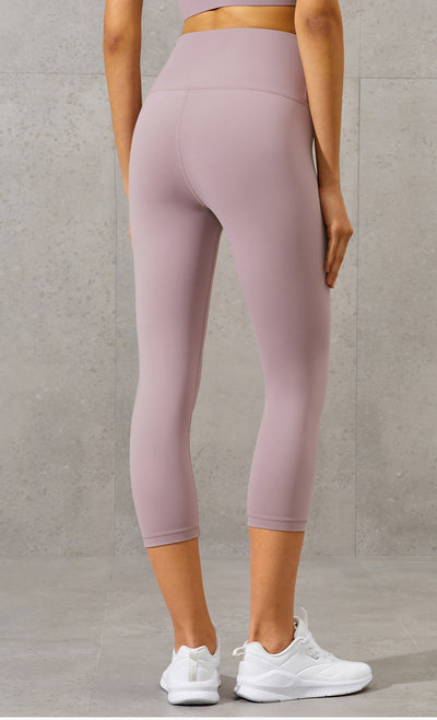 Pantalones Yoga Cintura Alta Ajustados Realce de Caderas Nude - Image 10