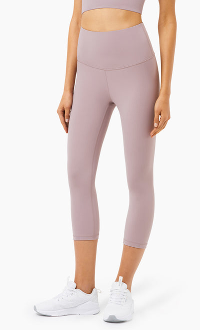Pantalones Yoga Cintura Alta Ajustados Realce de Caderas Nude - Image 8