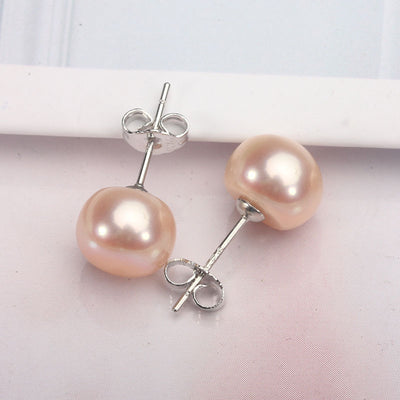 Aretes de Perlas de Agua Dulce 6-12mm en Plata 925 - Image 10