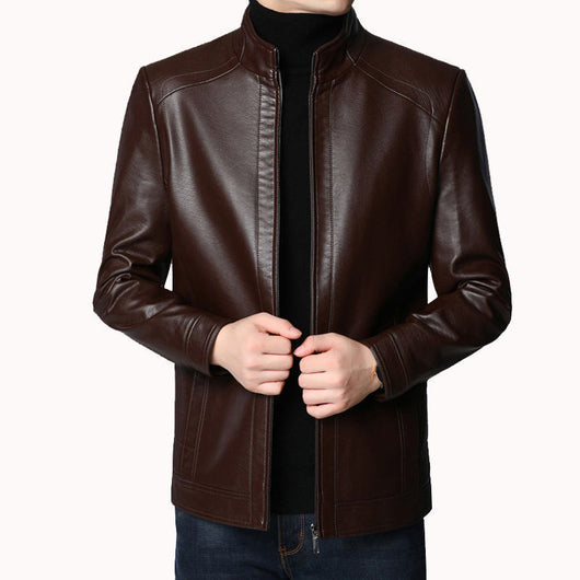 Chaquetas de Cuero Premium para Hombres Maduros - Image 8