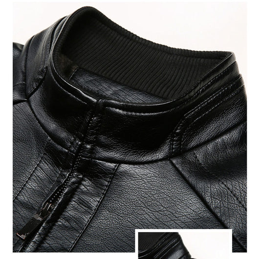 Chaquetas de Cuero Premium para Hombres Maduros - Image 4