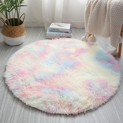 Tapete Nórdico Tie-dye para Sala de Estar, Sofá y Dormitorio