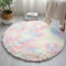 Tapete Nórdico Tie-dye para Sala de Estar, Sofá y Dormitorio