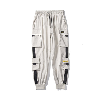 Overol Delgado Multibolsillos para Hombre - Diseño Holgado Pareja - Image 8